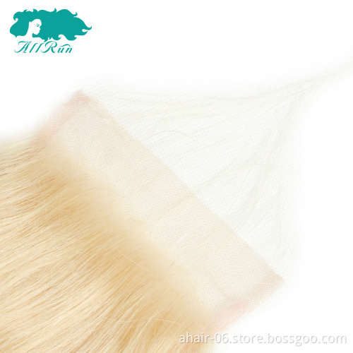Very Hot Sell 613# 10A 4x4 Swiss Lace 100% Brazilian Virgin Human Hair Body Wave 10"-20" Lace Closure In Stock